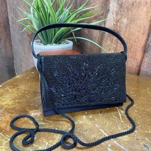 La Regale Beaded Evening Clutch